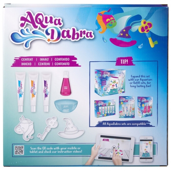 Set de creație Noriel AquaDabra Fantasy Kit 335-19 Multicolor Pentru copii, 5+ photo 4