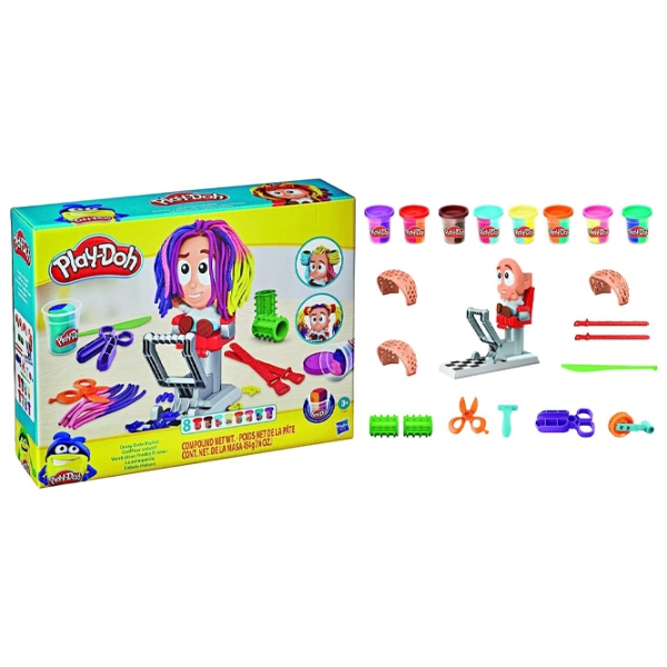 Креативный набор Hasbro Play-Doh Crazy cuts stylist F1260 Разноцветный Для детей, 3+ photo 4