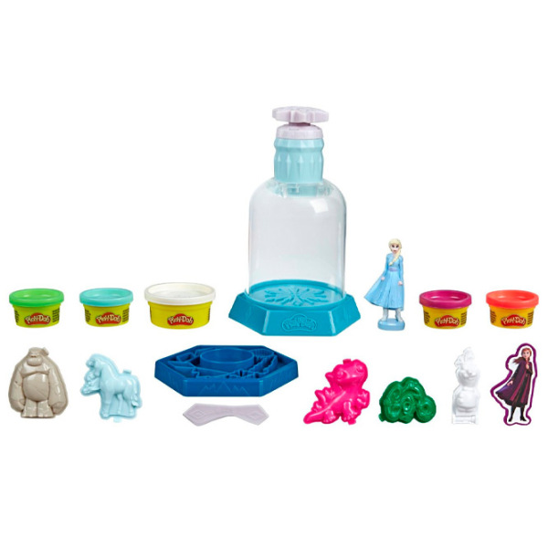 Set de creație Hasbro Play-Doh ELSA'S ADVENTURE E4904 Multicolor Pentru copii, 3+ photo 3