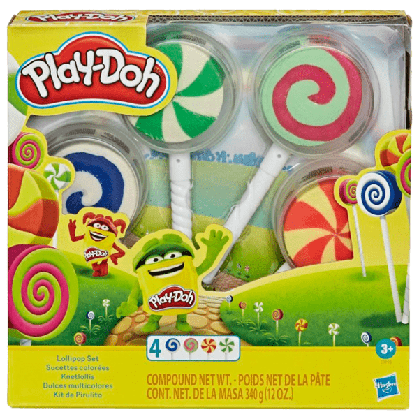 Set de creație Hasbro Play-Doh LOLLIPOP PACK E9193 Multicolor Pentru copii, 3+ photo 1