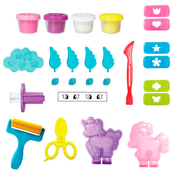 Set de creație Noriel Plastelino Ponei INT3497 Multicolor Pentru copii, 3+ photo 3