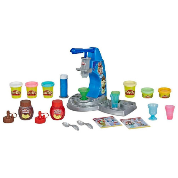 Set de creație Hasbro Play-Doh DRIZZY ICE CREAM PLAYSET E6688 Multicolor Pentru copii, 3+ photo 2