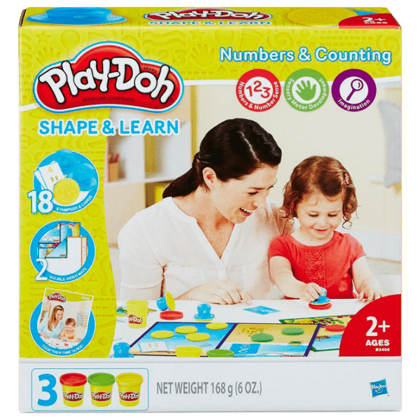 Set de creație Hasbro Play-Doh NUMBERS AND COUNTING B3406 Multicolor Pentru copii, 2+ photo 1
