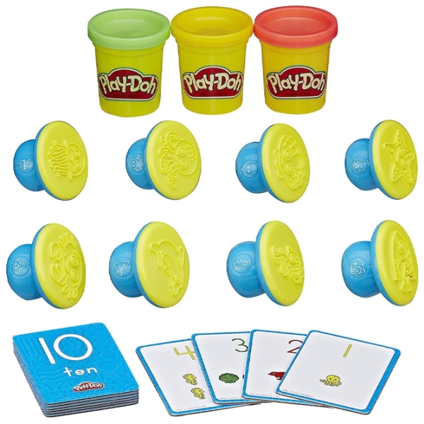 Set de creație Hasbro Play-Doh NUMBERS AND COUNTING B3406 Multicolor Pentru copii, 2+ photo 2
