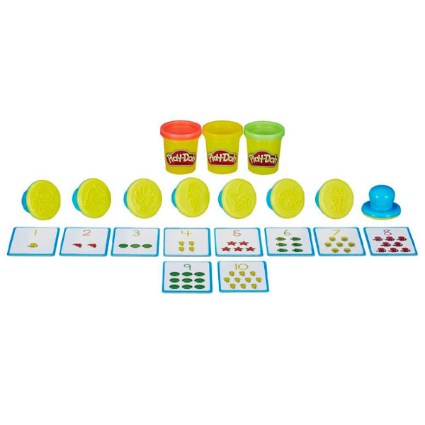 Set de creație Hasbro Play-Doh NUMBERS AND COUNTING B3406 Multicolor Pentru copii, 2+ photo 3