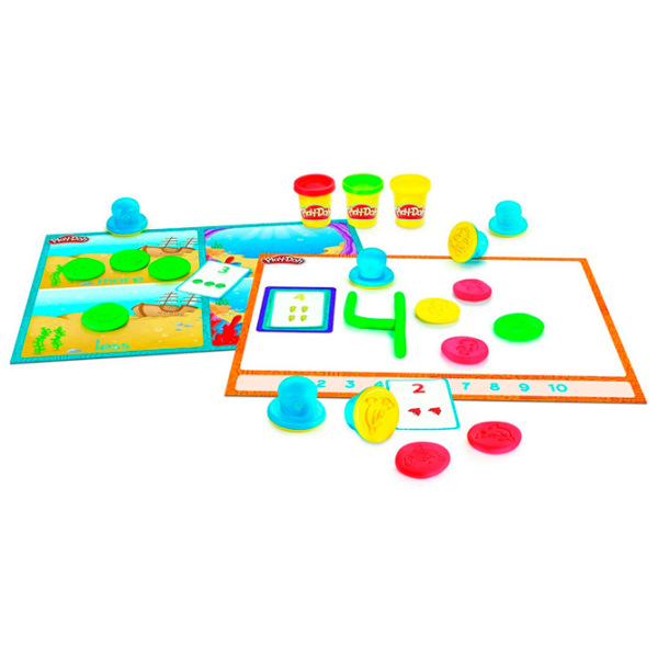 Set de creație Hasbro Play-Doh NUMBERS AND COUNTING B3406 Multicolor Pentru copii, 2+ photo 4