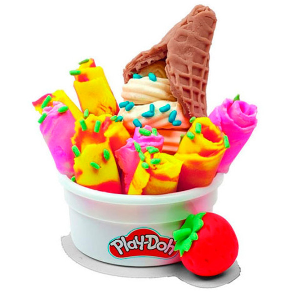 Set de creație Hasbro Play-Doh ICE CREAM SET E8055 Multicolor Pentru copii, 3+ photo 3
