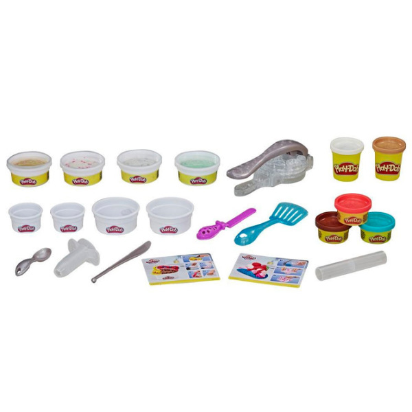 Set de creație Hasbro Play-Doh ICE CREAM SET E8055 Multicolor Pentru copii, 3+ photo 5