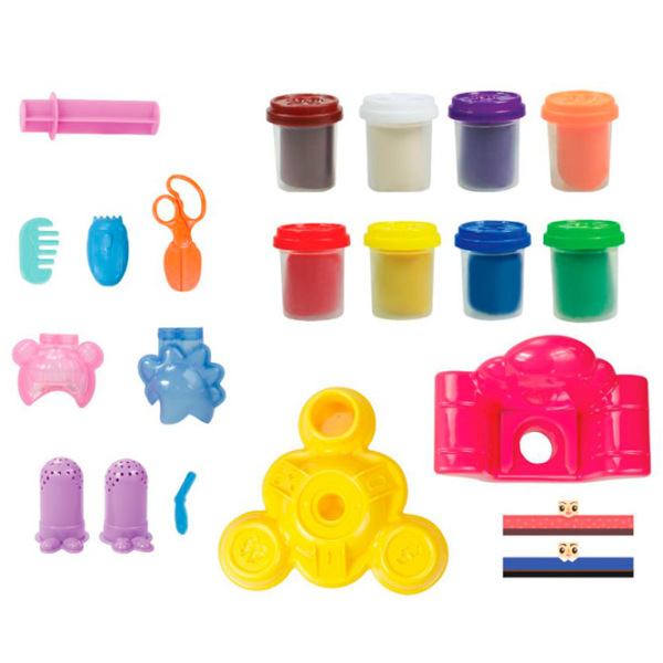Set de creație Noriel Plastelino La salon INT3565 Multicolor Pentru copii, 3+ photo 3