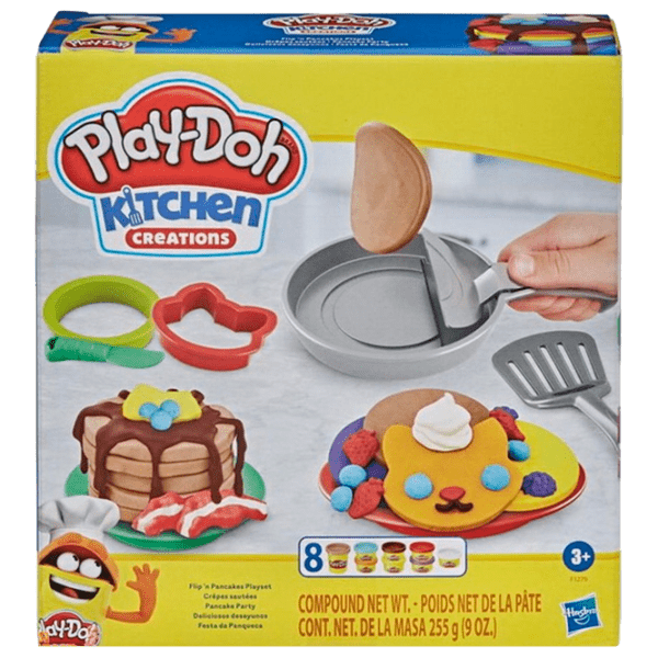 Креативный набор Hasbro Play-Doh FLIP N PANCAKES PLAYSET F1279 Разноцветный Для детей, 3+ photo 1