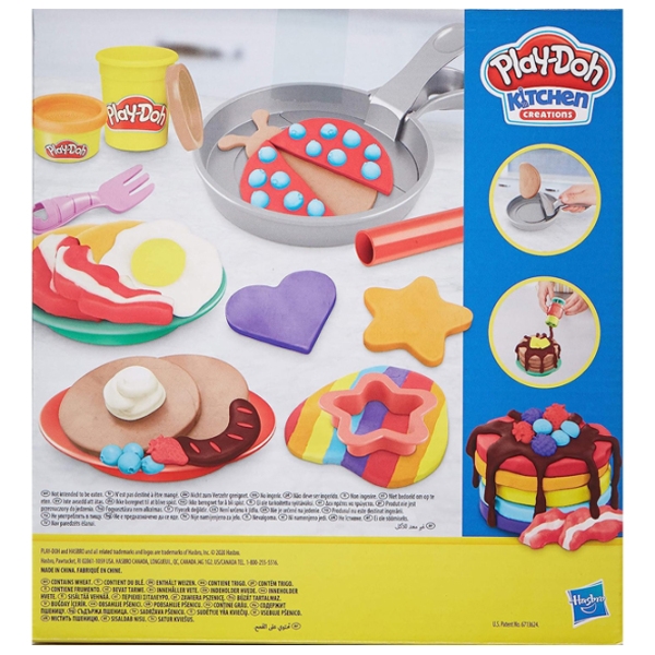 Креативный набор Hasbro Play-Doh FLIP N PANCAKES PLAYSET F1279 Разноцветный Для детей, 3+ photo 5