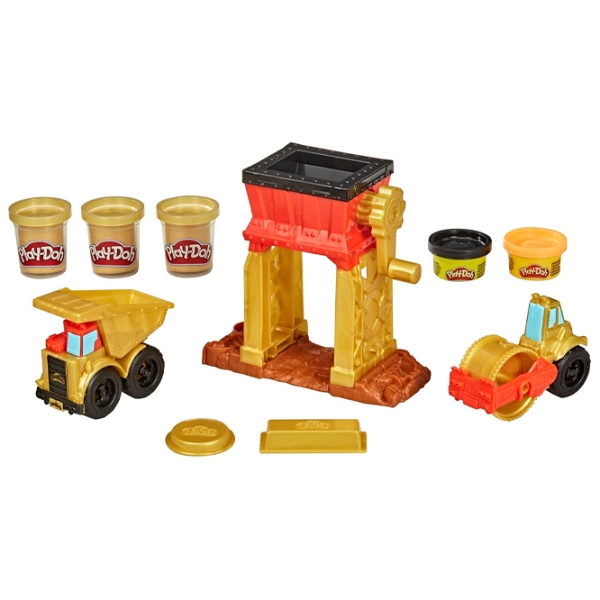 Set de creație Hasbro Play-Doh Gold Miner E9436 Multicolor Pentru copii, 3+ photo 2