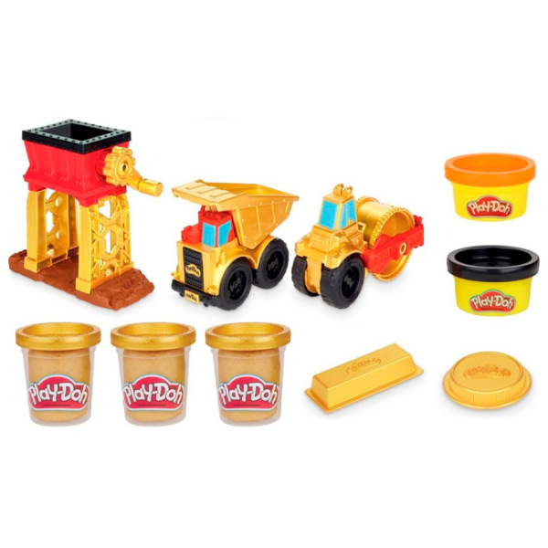 Set de creație Hasbro Play-Doh Gold Miner E9436 Multicolor Pentru copii, 3+ photo 3