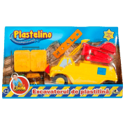 Set de creație Noriel Plastelino Excavatorul de plastilină INT3535 Multicolor Pentru copii, 3+