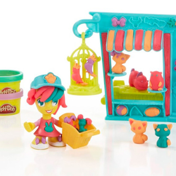 Set de creație Hasbro Play-Doh Town Pet Store B3418 Multicolor Pentru copii, 3+ photo 3