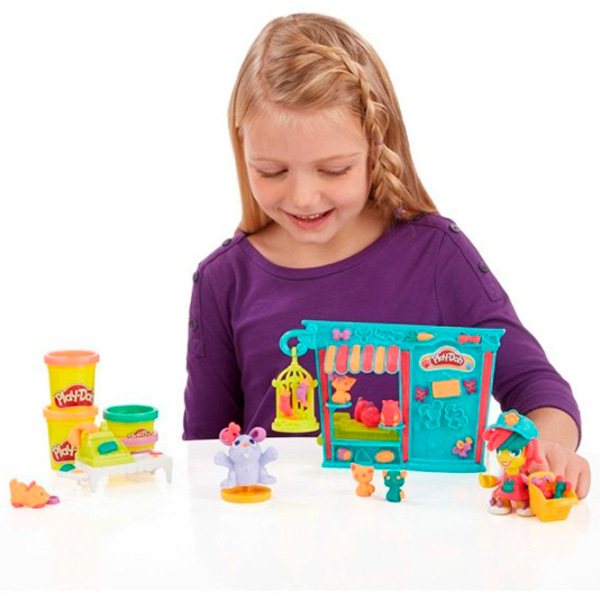 Set de creație Hasbro Play-Doh Town Pet Store B3418 Multicolor Pentru copii, 3+ photo 7