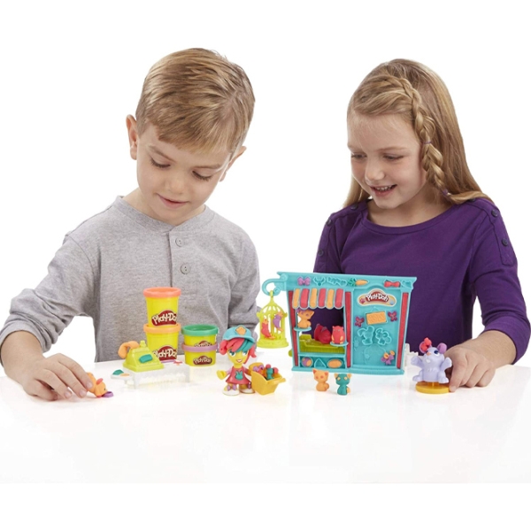 Set de creație Hasbro Play-Doh Town Pet Store B3418 Multicolor Pentru copii, 3+ photo 9