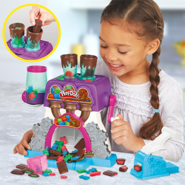 Set de creație Hasbro Play-Doh CANDY DELIGHT PLAYSET E9844 Multicolor Pentru copii, 3+ photo 5