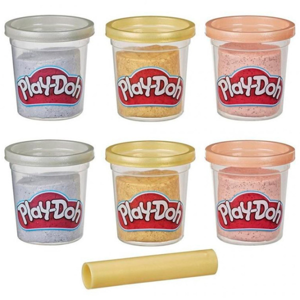 Set de creație Hasbro Play-Doh Metallics Compound Collection E9433 Multicolor Pentru copii, 3+ photo 2