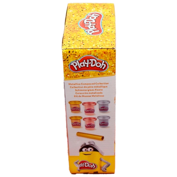 Set de creație Hasbro Play-Doh Metallics Compound Collection E9433 Multicolor Pentru copii, 3+ photo 4
