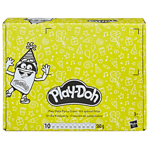 Креативный набор Hasbro Play-Doh Play date party crate E2542 Разноцветный Для детей, 3+ photo 1