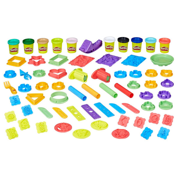 Креативный набор Hasbro Play-Doh Play date party crate E2542 Разноцветный Для детей, 3+ photo 2