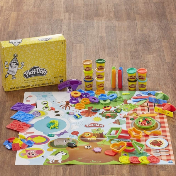Креативный набор Hasbro Play-Doh Play date party crate E2542 Разноцветный Для детей, 3+ photo 6