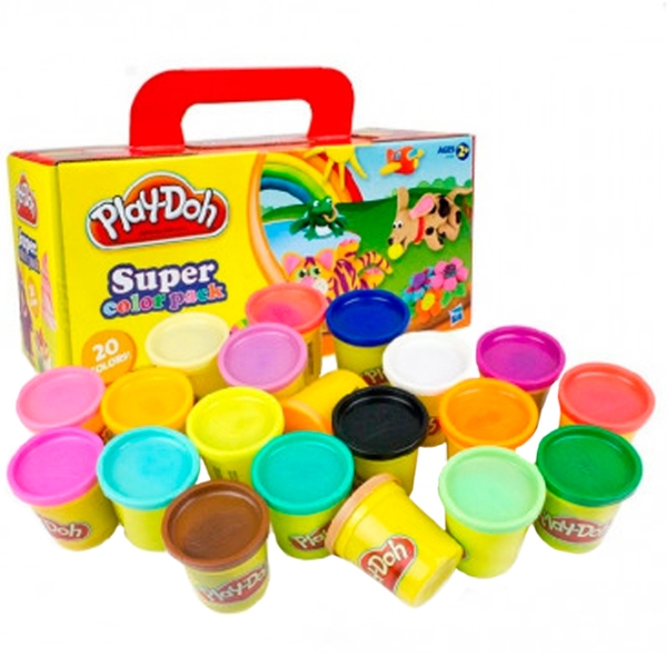 Set de creație Hasbro Play-Doh SUPER COLOR PACK A7924 Multicolor Pentru copii, 2+ photo 5