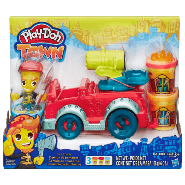 Set de creație Hasbro Play-Doh TOWN FIRE TRUCK B3416 Multicolor Pentru copii, 3+ photo 1