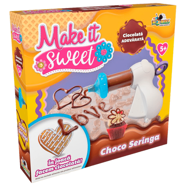 Set de creație Noriel MAKE IT SWEET Choco seringa INT3955 Multicolor Pentru copii, 5+ photo 1
