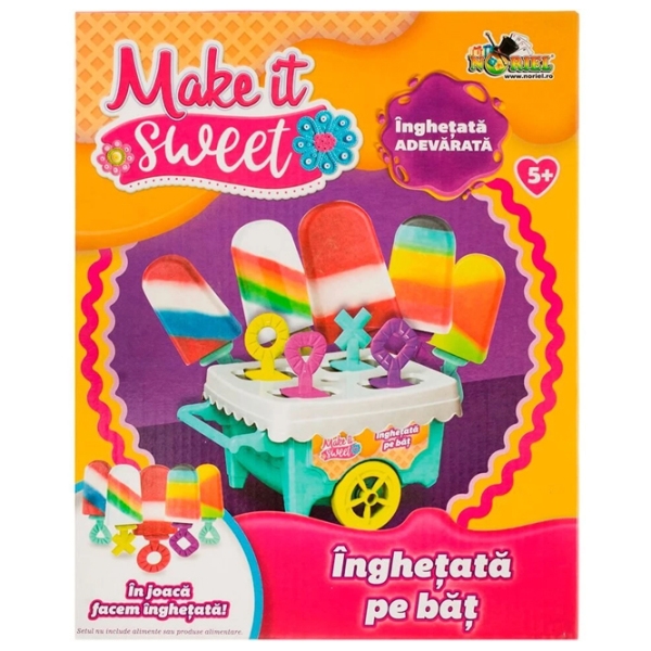 Креативный набор Noriel MAKE IT SWEET Мороженое на палочке INT3917 Разноцветный Для детей, 5+ photo 3
