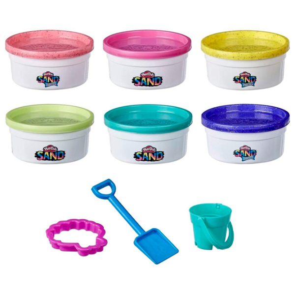 Креативный набор Hasbro Play-Doh SAND VARIETY PACK F0103 Разноцветный Для детей, 3+ photo 2