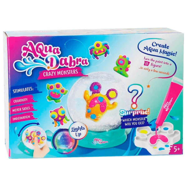 Креативный набор Noriel AquaDabra Crazy Monsters 323-20 Разноцветный Для детей, 5+ photo 1