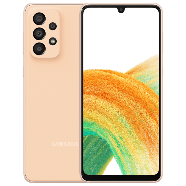 Samsung Galaxy A33 128 ГБ Оранжевый 6.4" | 48 Мп | 6 ГБ | Dual SIM photo 1