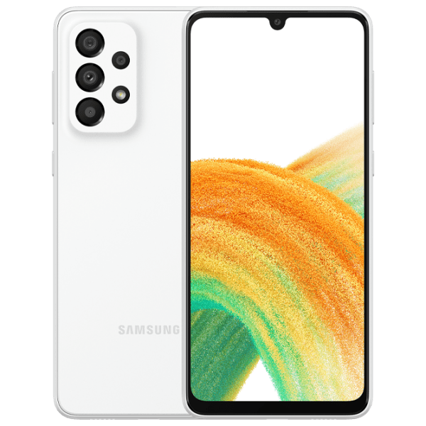 Samsung Galaxy A33 128 ГБ Белый 6.4" | 48 Мп | 6 ГБ | Dual SIM photo 1