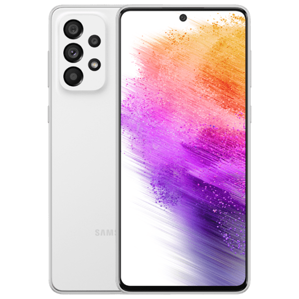 Samsung Galaxy A73 128 ГБ Белый 6.7" | 108 Мп | 6 ГБ | Dual SIM photo 1