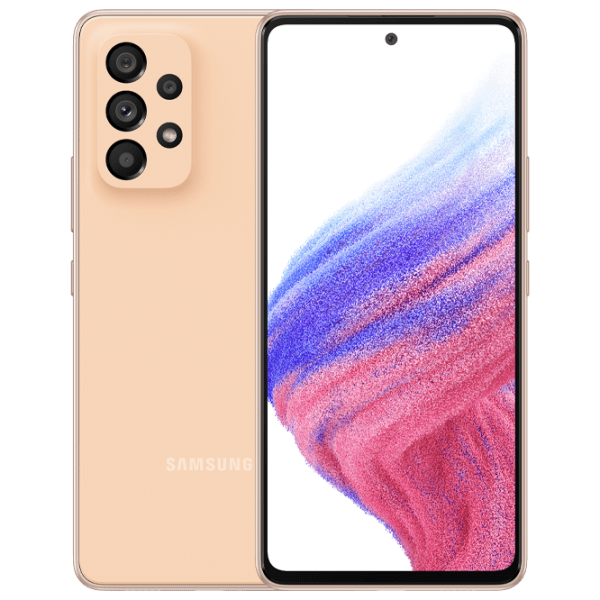 Samsung Galaxy A53 128 ГБ Оранжевый 6.5" | 64 Мп | 6 ГБ | Dual SIM photo 1