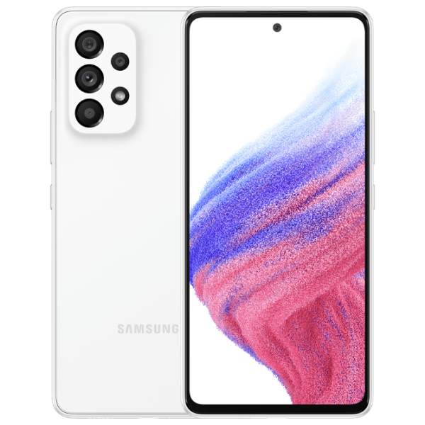Samsung Galaxy A53 256 ГБ Белый 6.5" | 64 Мп | 8 ГБ | Dual SIM photo 1