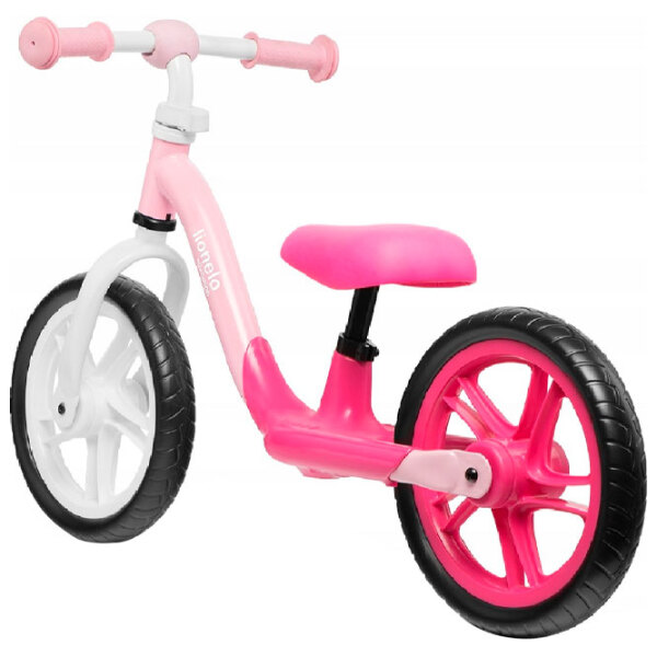 Bicicletă fără pedale Lionelo LO-Alex Pink Oțel / Pentru copii photo 3