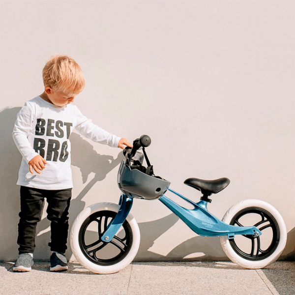 Bicicletă fără pedale Lionelo Bart Blue Aliaj de magneziu / Pentru copii photo 7