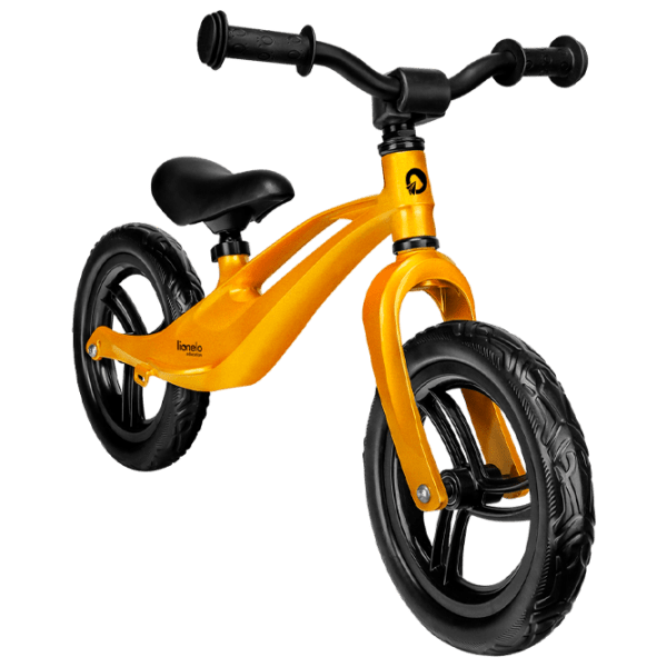 Bicicletă fără pedale Lionelo Bart Gold Aliaj de magneziu / Pentru copii photo 2