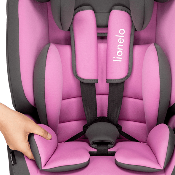 Scaun auto Lionelo Levi Simple (1000851-001) Pink 9 luni - 12 ani, 36 kg photo 6