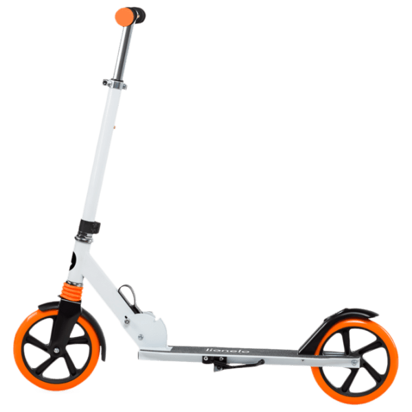 Детский двухколёсный самокат Lionelo Luca (1000916-002) Белый 3 года, 100 кг, Полиуретановые photo 3