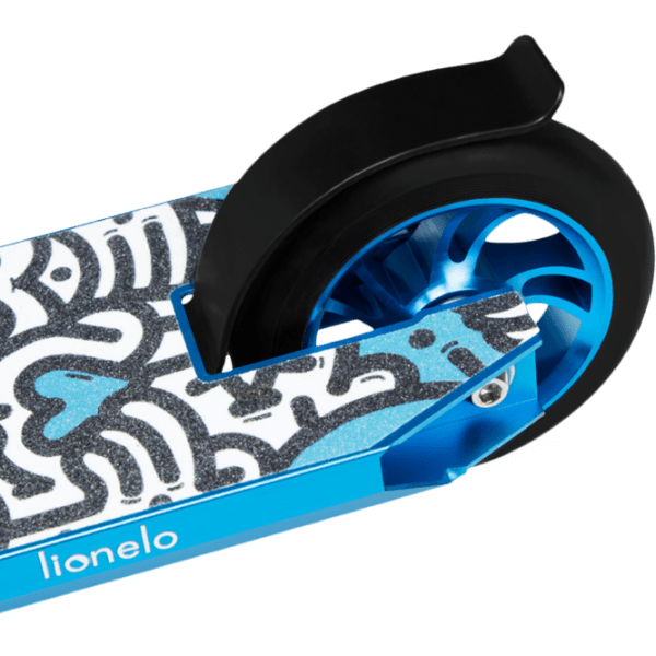 Trotinetă pentru copii cu două roți Lionelo Whizz (1000929-001) Blue 6 ani, 100 kg, Din PU photo 6