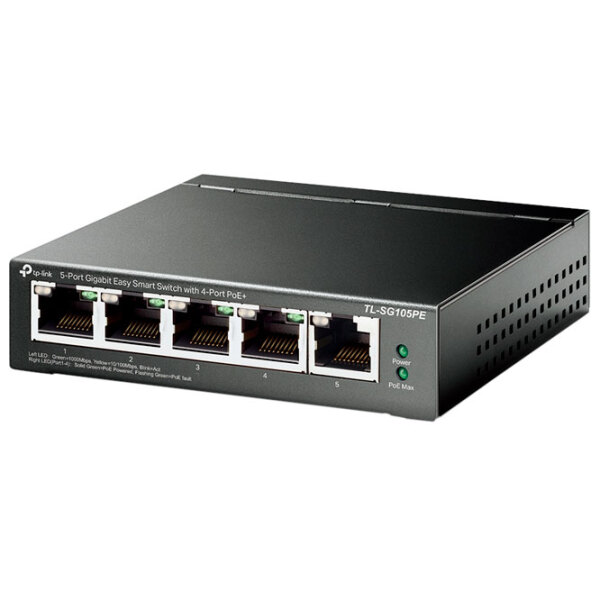 Switch TP-Link TL-SG105PE Black 10 Gbit/ s photo 2