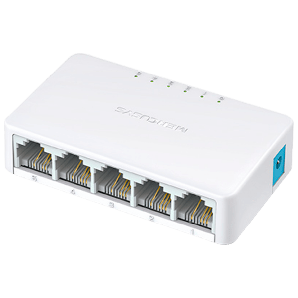 Switch Mercusys MS105 Белый 1 Гбит/ с photo 1