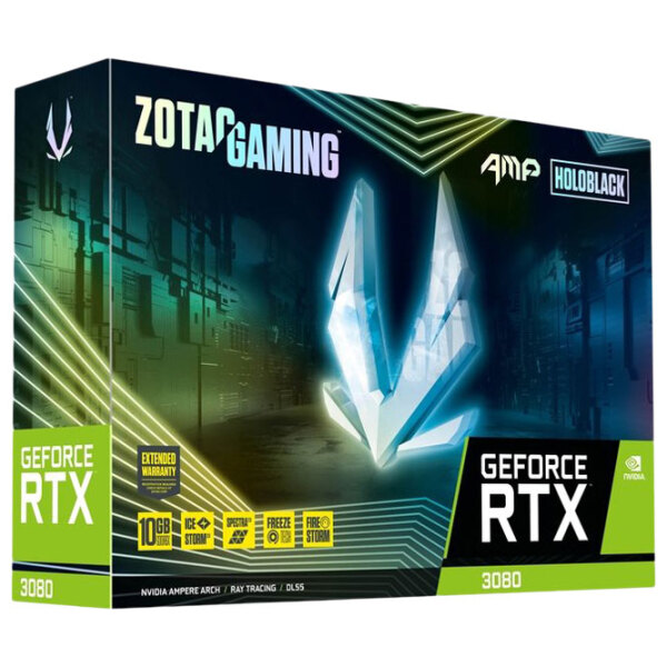 Placă video Zotac GeForce RTX 3080 AMP Holo LHR 10 GB  photo 6
