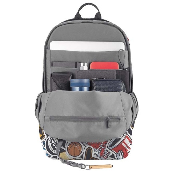 Rucsac XD-Design Bobby Soft Art anti-theft 15.6" Grafitti
Blue  photo 6