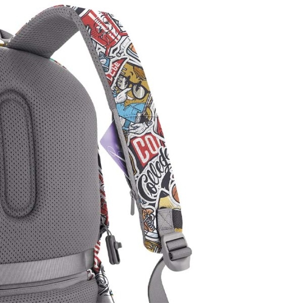 Rucsac XD-Design Bobby Soft Art anti-theft 15.6" Grafitti
Blue  photo 7