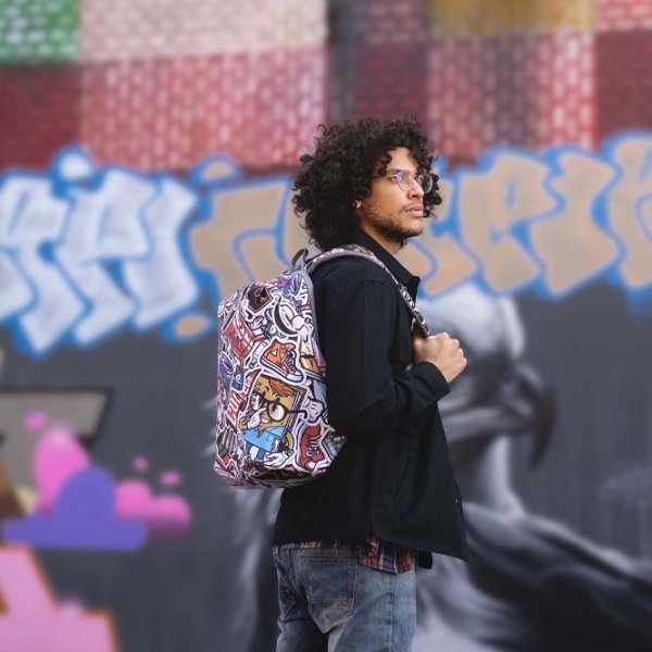 Rucsac XD-Design Bobby Soft Art anti-theft 15.6" Grafitti
Blue  photo 11